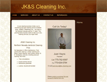 Tablet Screenshot of jks-cleaning.com